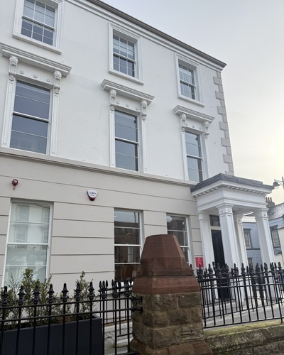 Front of Seamus Heaney Centre