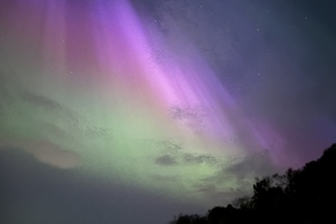 Northern Lights in the sky