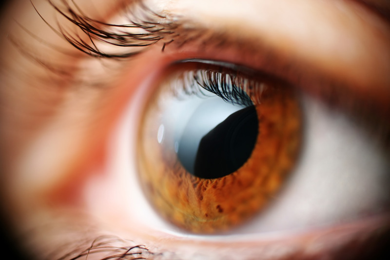 Close up of eye