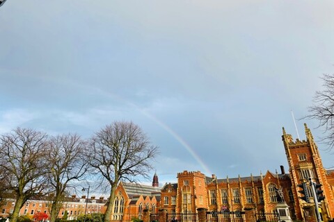 Front of Lanyon building