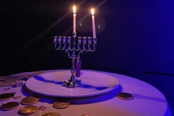 Hanukkah celebration