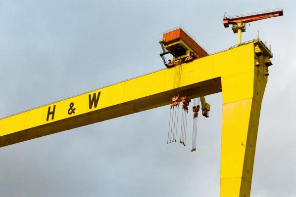 Harland and Wolff cranes in Belfast