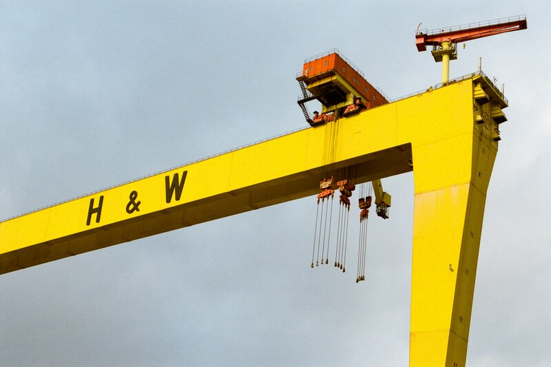 Harland and Wolff cranes in Belfast