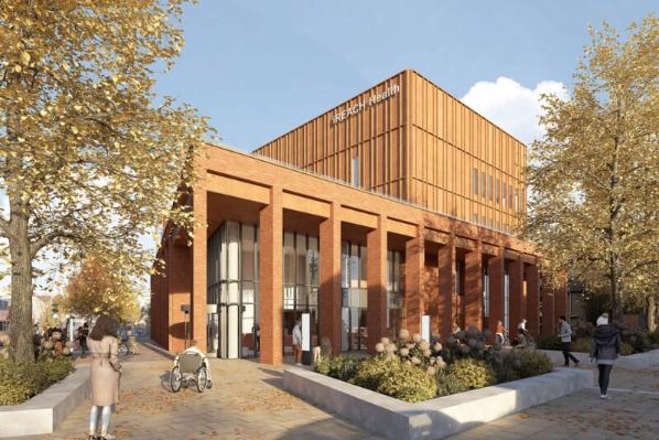 iReach building entrance