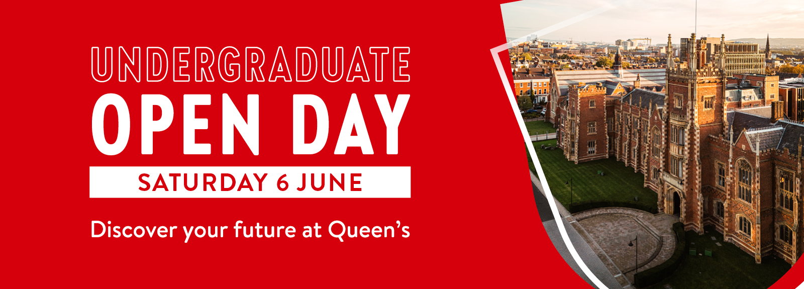 June 2026 open day banner