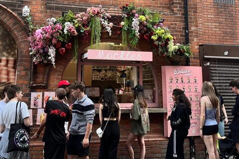 Mackles ice cream window