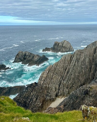 Rock faces at Malin Head