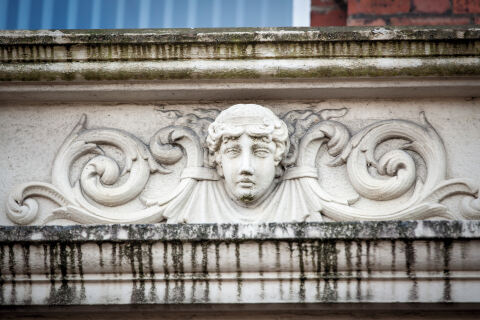 Architectural details of The Mulhouse Building