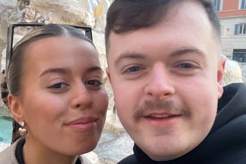 Student Ornait and boyfriend in Rome