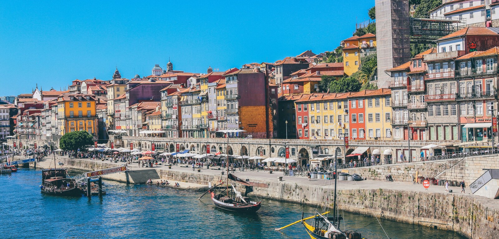 Port in Porto, Portugal