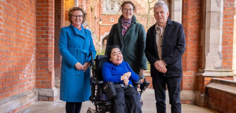 Queen's academics in the quad