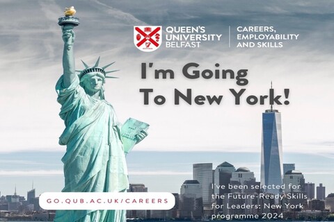 Future Ready Skills NY Programme banner with Statue of Liberty in background