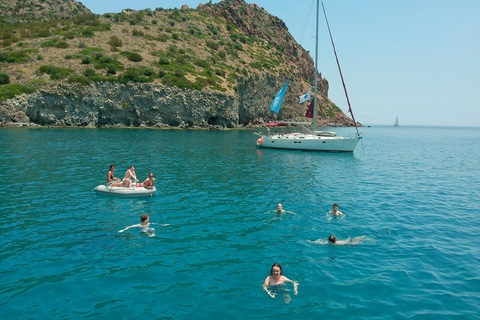 Sailing Club in the sea in Greece