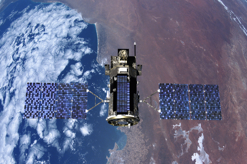 Satellite orbiting