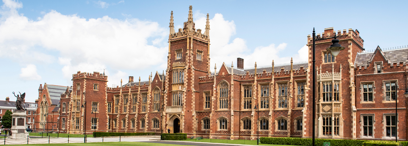 Lanyon building in nice weather