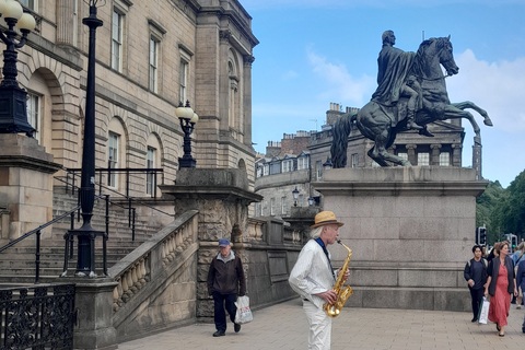 Saxophone player in Edinburgh