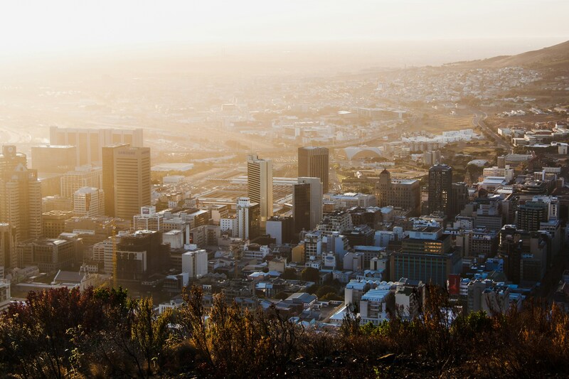 South Africa cityscape
