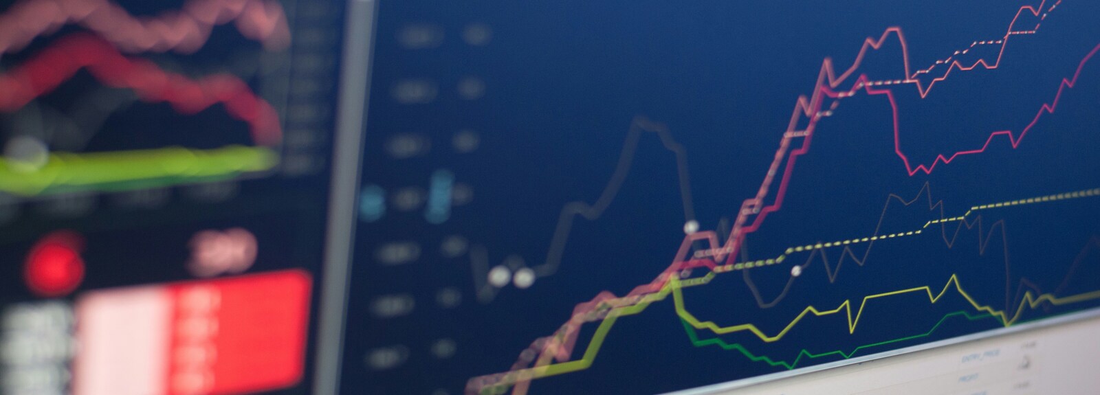 Stock exchange graph
