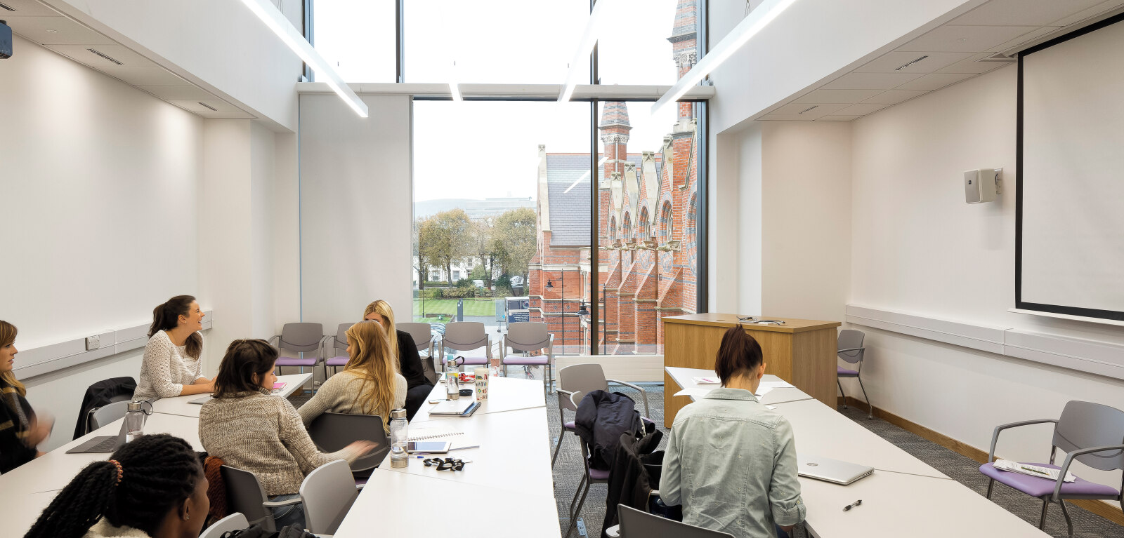 Teaching room in the School of Law