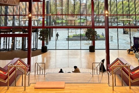 Interior of One Elmwood Student Centre