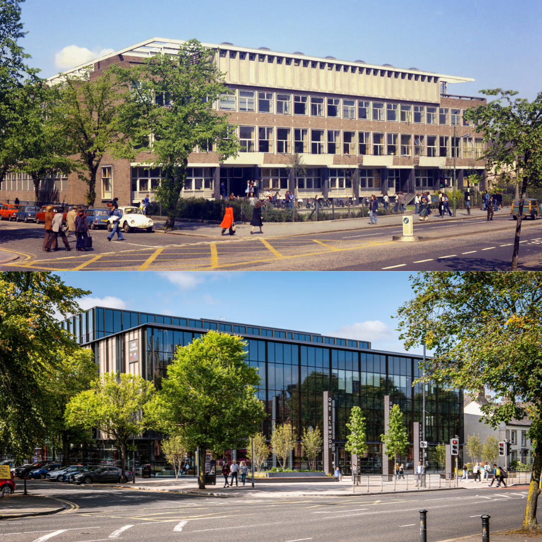 QUB Students Union then and now