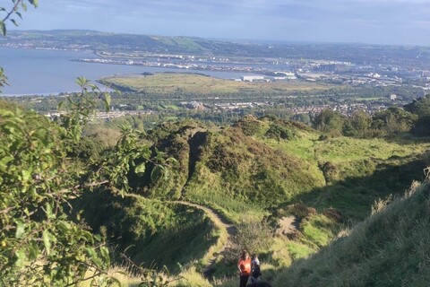 Cavehill view of Belfast