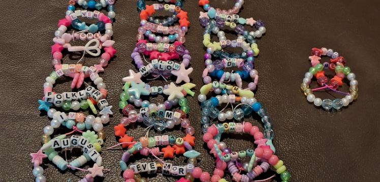 Taylor Swift society bracelets