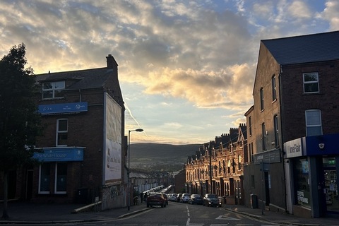 Street on the Lisburn road