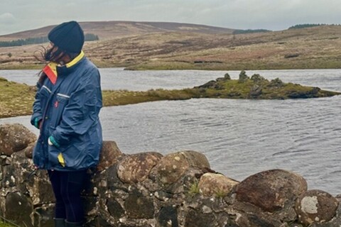 Vanishing Lake in Ballycastle