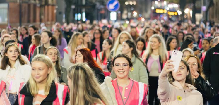 Walkie Talkie Girlies Society out for a walk