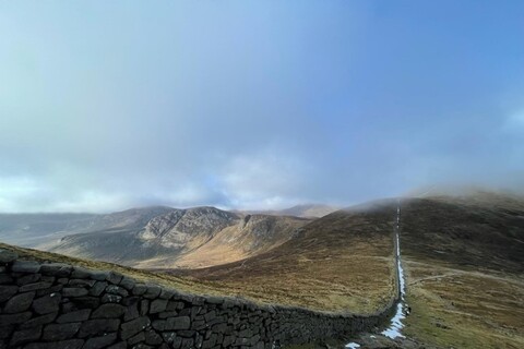 Wall at Slieve Donard