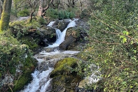 Waterfall at Slieve Donard