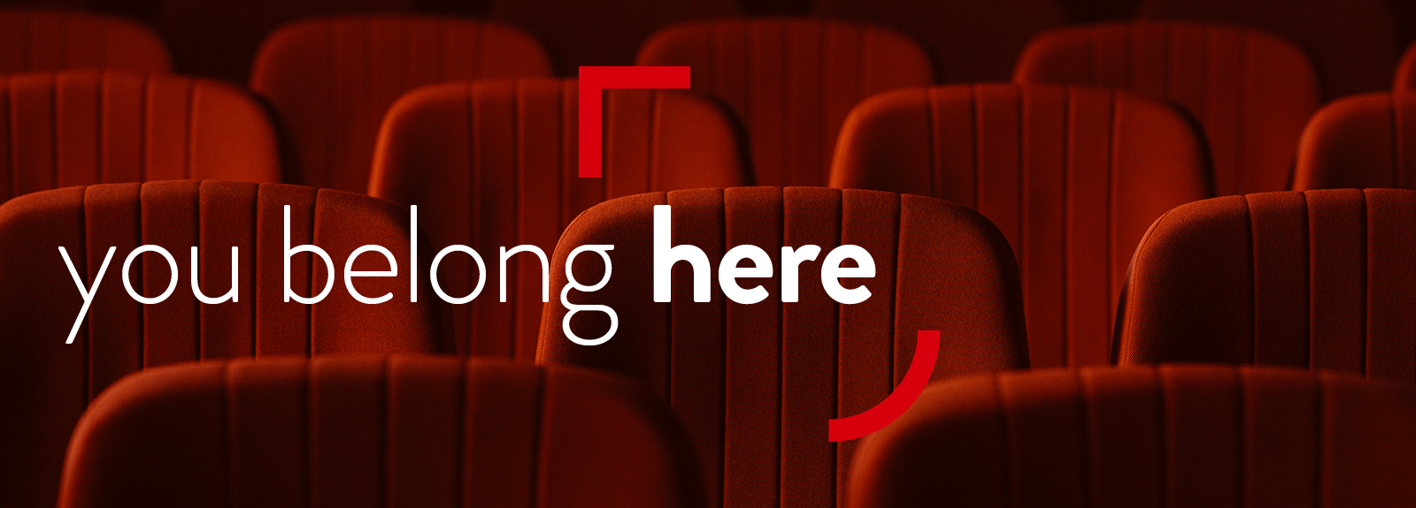 You Belong Here campaign banner