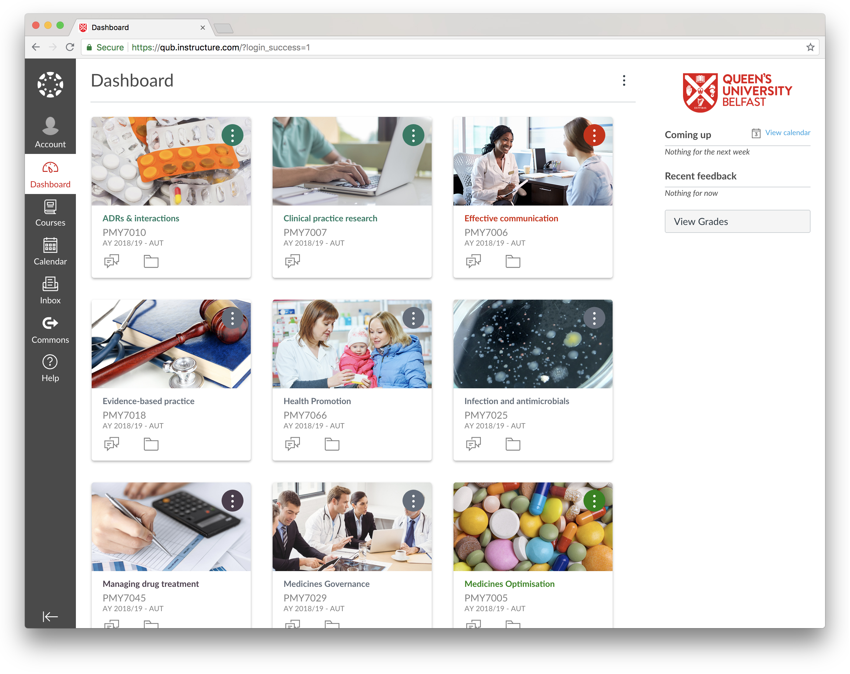 QUB ACPP Course Handbook
