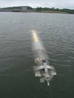 Hammerhead AUV in operation