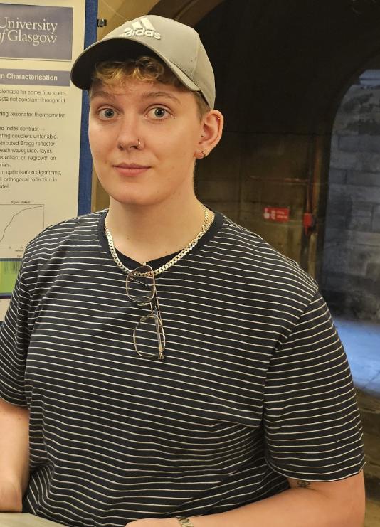 professional profile picture of a PhD student for their profile.