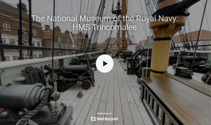 Virtual Spaces Sample 4 - The National Museum of the Royal Navy: HMS Trincomalee