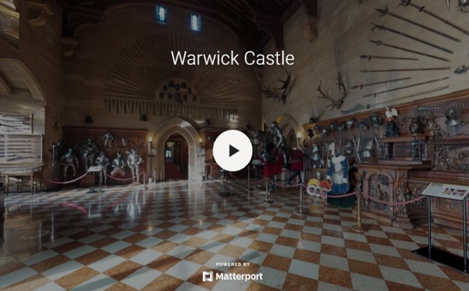 Virtual Spaces Sample 3 - Warwick Castle: Virtual Tour of Warwick Castle