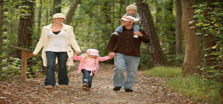 parents children forest