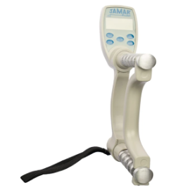 A picture of the Jaymar Plus Digital Hand Dynamometer.