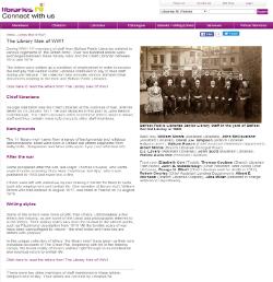The Library Men of WW1