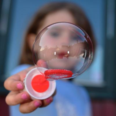 Northern ireland cerebral palsy register child blowing bubbles 533 533