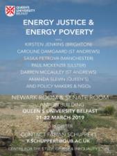Energy Justice and Energy Poverty - Poster