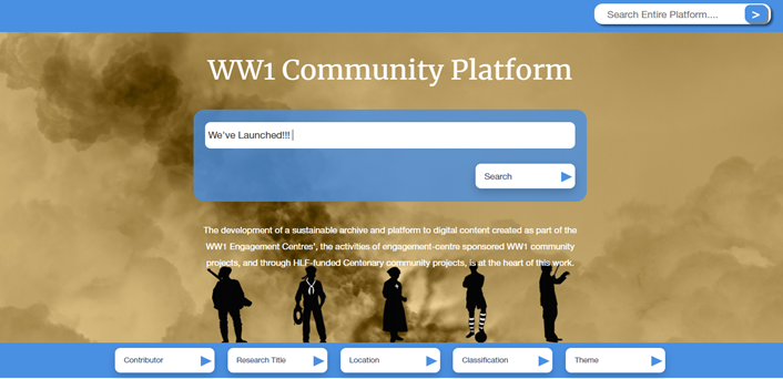 WW1 Digital Portal