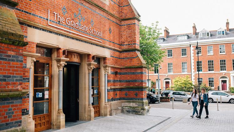 The Graduate School front entrance