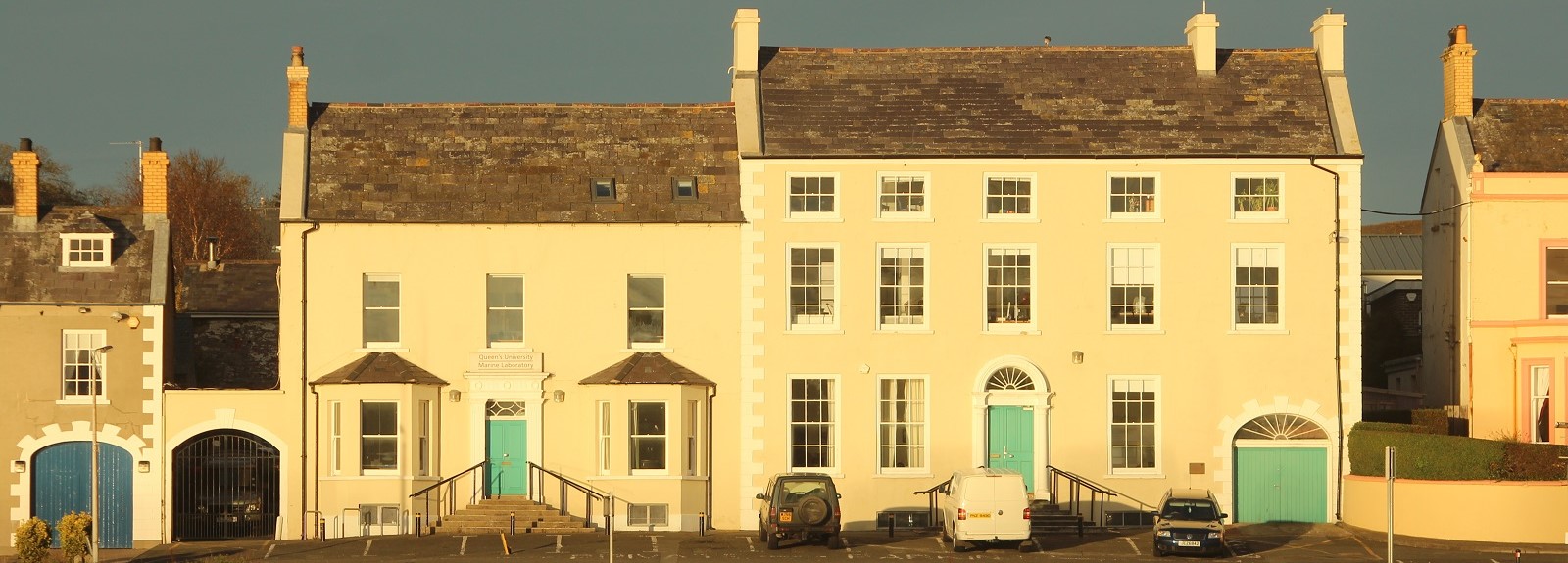 The front of the Marine Biology building in Portaferry