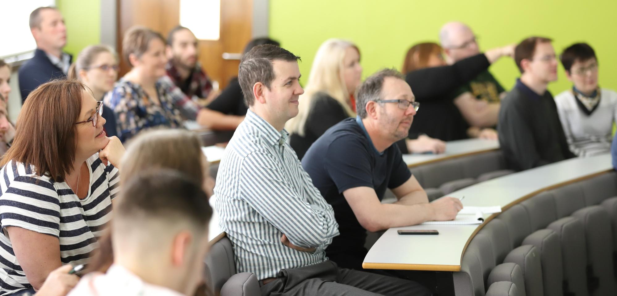 A picture of training course participants. 