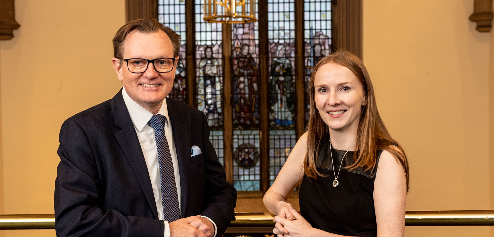 Prof Máire O'Neill and Prof Ian Greer