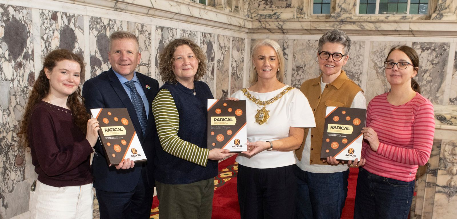 SSESW staff at City Hall with Lord Mayor