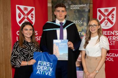 Alexander Martin, Winner of best final year student in 'Equity Research', Presented by First Derivative